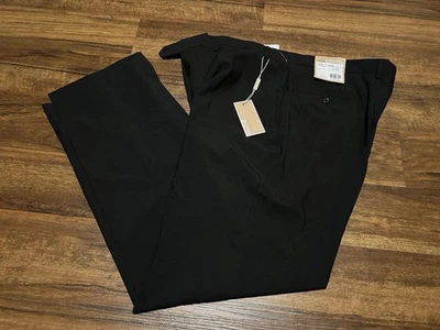 Pantalones de vestir Michael Kors negros para hombre talla 40x32 NUEVO Foto 1 de 4