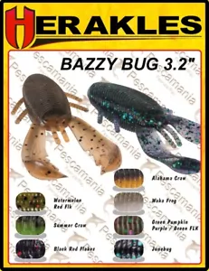 Artificiale spinning Herakles BAZZY BUG 3.2" creatura salata con scent soft bait - Bild 1 von 27