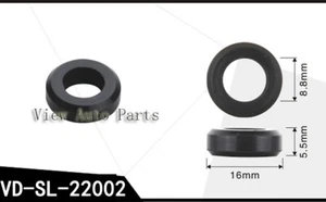 100 PCS Rubber Seal Fits Fuel Injector Repair Kit 16×5.5×8.8mm - Foto 1 di 2