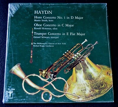 VARIOUS-HAYDN HORN, OBOE, TRUMPET CONCERTOS-1977-QUAD-QTVS34646-SEALED LP - Image 1 of 4