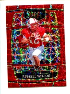 2022 Panini Select Draft Red Lazer Prizm #77 - Concourse - Russell Wilson 🏈 - Picture 1 of 2