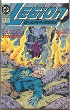 Legion of Super-Heroes 1989 series # 10 very fine comic book