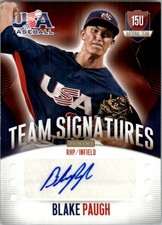 2014 USA Baseball 15U National Team Signatures #65 Blake Paugh/299