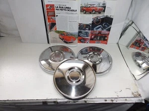 Fiat 850 Coupe del 61 - Chrome Wheel Cup 13pcs 03 - Picture 1 of 3