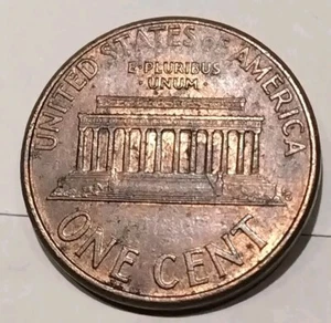 1993 P Penny umgekehrtes Fett durchgeschlagen auf Buchstaben Ins "STAATEN" und "OF" - Bild 1 von 5