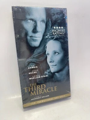 THE THIRD MIRACLE  SEALED SCREENER vhs Ed Harris Anne Heche Armin Mueller 9️⃣ - Image 1 of 4