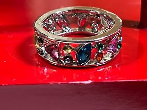 925-Sterling-Silber  Damen  Ring Gr. 21  AAA Zirkon