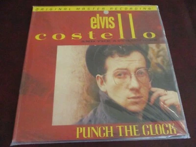 ELVIS COSTELLO VERIFIED NUMBERED 240 PUNCH THE CLOCK MFSL 180 GRAM AUDIOPHILE LP - Image 1 of 2