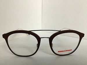 New PRADA Sport VPS 2H U6-1O1 Round 50mm Eyeglasses Frame - Picture 1 of 5