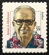 2008 Scott #3427a - 59¢ - JAMES A MICHENER - AUTHOR - Single Stamp - Mint NH