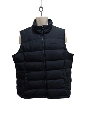 Chaleco aislante negro Free Country 2XL para hombre con plumas de plumón dos bolsillos Foto 1 de 4