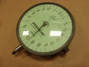 Federal No. E3Q Dial Test Machinist Indicator .0005" Mill Metal Lathe Tool USA - Picture 1 of 9