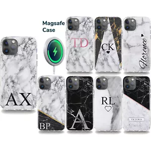 Funda Gel Mármol Personalizada Teléfono, para Iphone, Compatible Samsung Magsafe Gris - Imagen 1 de 17