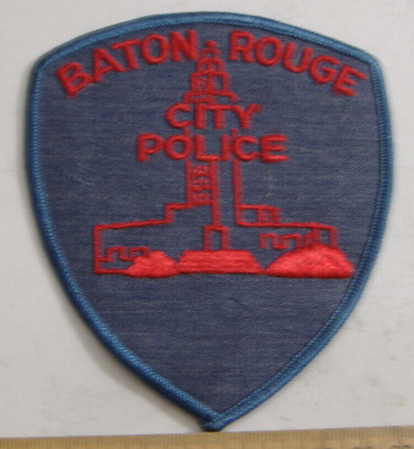 BATON ROUGE POLICE LOUISIANA FABRIC PATCH | eBay