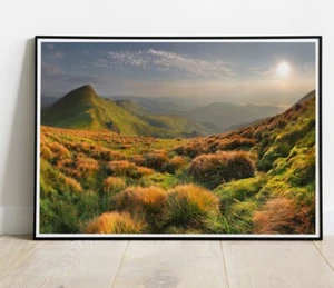 Mountain Landscape Wall Decor Photo / Poster Up To 36" - Picture 1 of 2