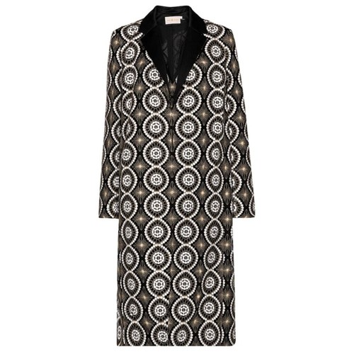 Giacca organza impreziosita con orlo in raso Tory Burch nuova con etichetta