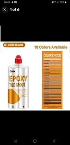 2 WEISSER Mörtel mit Premium Pistole  - Bild 1 von 1