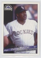 1997 Grandstand Colorado Rockies Police Don Baylor #25