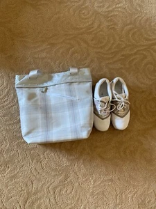 Nike Air Tac Damen Golfschuhe Größe 7,5 und passende Nike Tasche - Bild 1 von 8