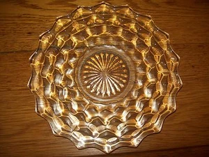 4 Vintage Fostoria Elegant American 7 5/8" salad plates - Picture 1 of 3