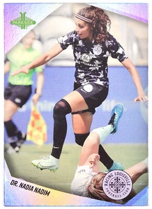 DR. NADIA NADIM - 2022 Parkside NWSL Foil Board #42 Racing Louisville FC - Picture 1 of 2