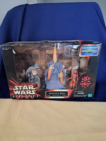 Star Wars Phantom Menace MISB Watto's Box set.  No Repro! Cover