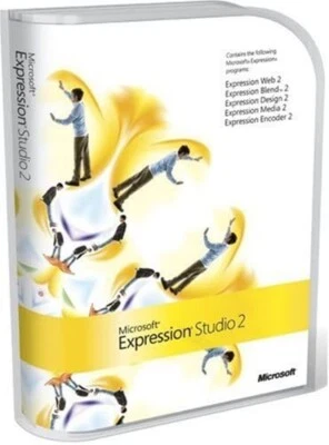 Microsoft Expression Studio 2 Full Version w/ Product Key & License - Image 1 of 2