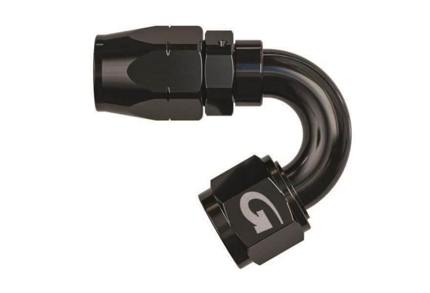 Goodridge 200 Series Fast Flow Cutter Fitting AN -10 AN10 10AN 150 Degree Black - Image 1 of 1