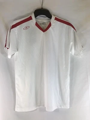 Футболка Xara с коротким рукавом белая/красная молодежная большая - Изображение 1 из 3