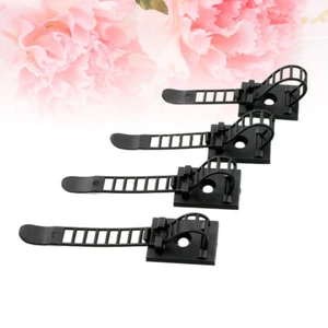 100 Pcs Kabelkabelbindungsfest -Clip Kabel-Organizer Verstellbare Kabelclips - Afbeelding 1 van 11