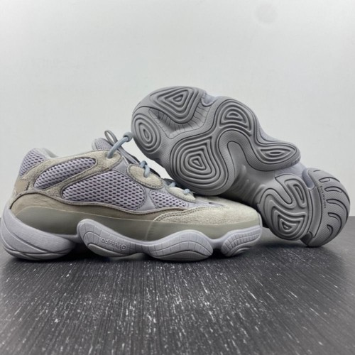 Adidas Yeezy Boost 500 STONE SALT IE4783 beige marrone chiaro YZY autentica taglia 9 5 NUOVO