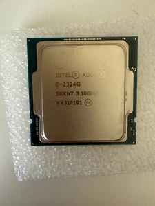 Intel Xeon E-2324G CPU Processor 4 Core 3.10GHz 8MB L3 Cache 65W SRKN7 - Picture 1 of 1