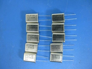 10pcs Ecliptek ECH-3.579545M 3.579545MHZ 15ppm 18 Pf Crystal HC49/U HC-49U - Afbeelding 1 van 4