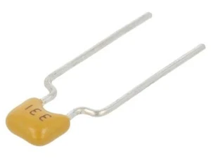 10X CCT-330P/50V Kondensator: Keramik 330pF 50V C0G ±10% THT 5mm SR PASSIVES - Bild 1 von 1