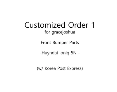 Piezas de parachoques delantero originales OEM para Hyundai Ioniq 5N Foto 1 de 2