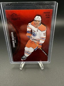 2021-22 Skybox Metal Universe Alternate Jersey PMG Red /100 Connor McDavid #101 - Picture 1 of 10