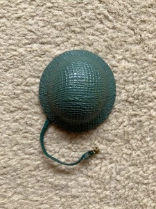 Original Vintage Action Man British Infantryman Green Helmet & Strap c1967 - Picture 1 of 3