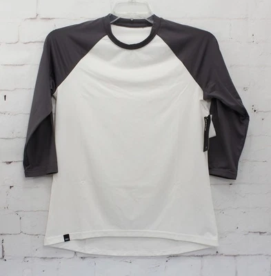 Camisa de ciclismo Dakine Syncline manga 3/4 bicicleta feminina média surf branca - Imagem 1 de 2