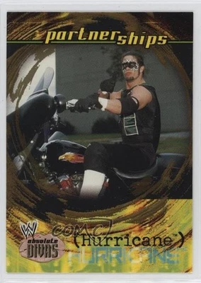2002 Fleer WWE Absolute Divas Partnerships Diva Gems Gold The Hurricane #63 - Image 1 of 2