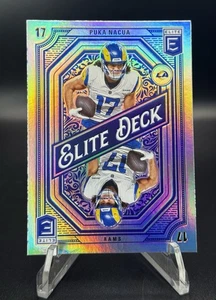 🔥PUKA NACUA 2024 DONRUSS ELITE DECK - LOS ANGELES RAMS SP - Picture 1 of 2