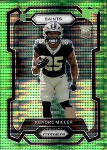 2023 Panini Prizm #375 Kendre Miller Neon Green Laser Prizm - Picture 1 of 2
