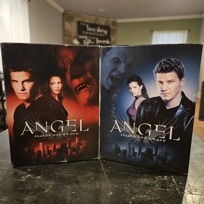 Angel TV Series Season 1 & 2, 6 Disc DVD Set (2000) Foto 1 de 4