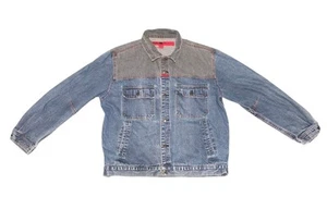 Vintage 90s MARITHE FRANCOIS GIRBAUD Jean Jacket Mens XL Y2K - Picture 1 of 9