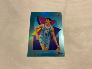 2024-25 Topps Finest Tidjane Salaun #14 RC Sky Blue Refractor - Picture 1 of 2