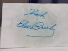 Elvis Presley signed Cut