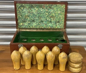 Seltenes original verpacktes Set mit 9 Northamptonshire Pub Kegelnadeln und 3 Käsesorten - Bild 1 von 24