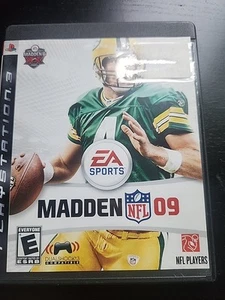 Madden NFL 09 Football Sony PlayStation 3 Video Game PS3 Complete with Manual - Picture 1 of 3
