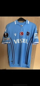 Maglia giocatore Bakasetas Trabzonspor Matchworn Europa League Greece AEK Atene - Foto 1 di 4