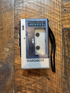 Vintage SONY WALKMAN SOUNDABOUT WA-11 AM/FM Radio Cassette Recorder With Strap - Picture 1 of 7