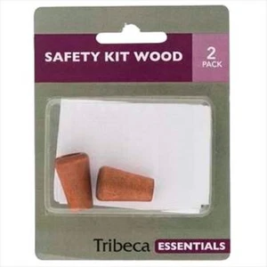 NEW Tribeca Windowshade Blind Cord Timber Toggle 2 Pack By Spotlight - Picture 1 of 3